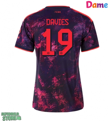 Bayern Munich Alphonso Davies #19 Replika Tredjetrøje Dame 2026-27 Kortærmet